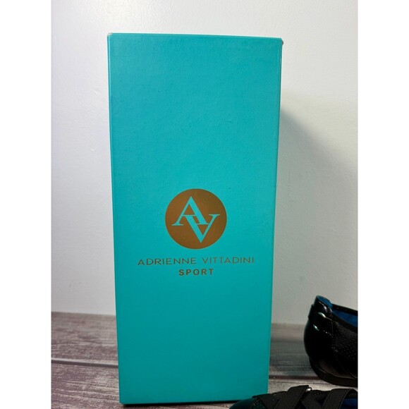 Adrienne Vittadini Sport Shoes Women 7.5M Casual Slip On Ballet Flats Black - Picture 10 of 16